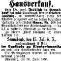 1893-07-15 Hdf Dr Froehlich Hausverkauf